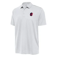 Men's Antigua White St. Louis City SC Big & Tall Ellipse Polo