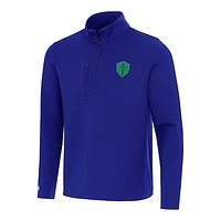 Men's Antigua Seattle Sounders FC Insider Quarter-Zip Jacket