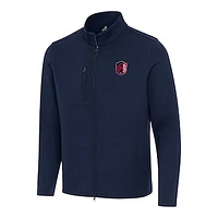 Men's Antigua Navy St. Louis City SC Objection Full-Zip Jacket