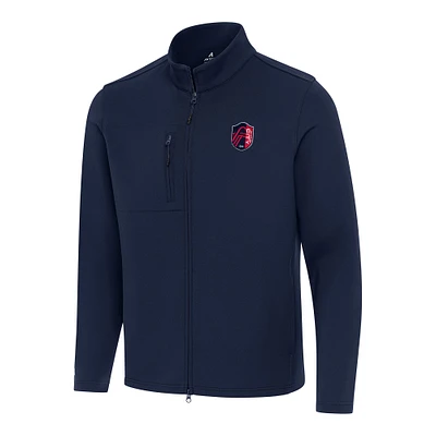Men's Antigua Navy St. Louis City SC Objection Full-Zip Jacket