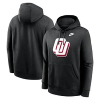 Men's Nike Oklahoma Sooners Primetime Alternate Logo Club Fleece Pullover Hoodie