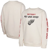 Youth Cream Detroit Red Wings Star Power Pullover Sweatshirt
