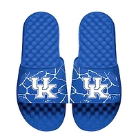 Unisex ISlide Royal Kentucky Wildcats Shattered Slide Sandals