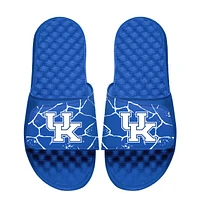 Unisex ISlide Royal Kentucky Wildcats Shattered Slide Sandals
