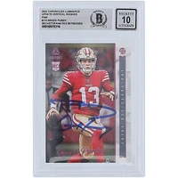 Brock Purdy San Francisco 49ers Autographed 2022 Panini Luminance Pink #213 Beckett Fanatics Witnessed Authenticated 10 Rookie Card