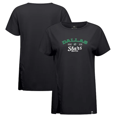 Women's Levelwear Black Dallas Stars Influx Ice Wall T-Shirt