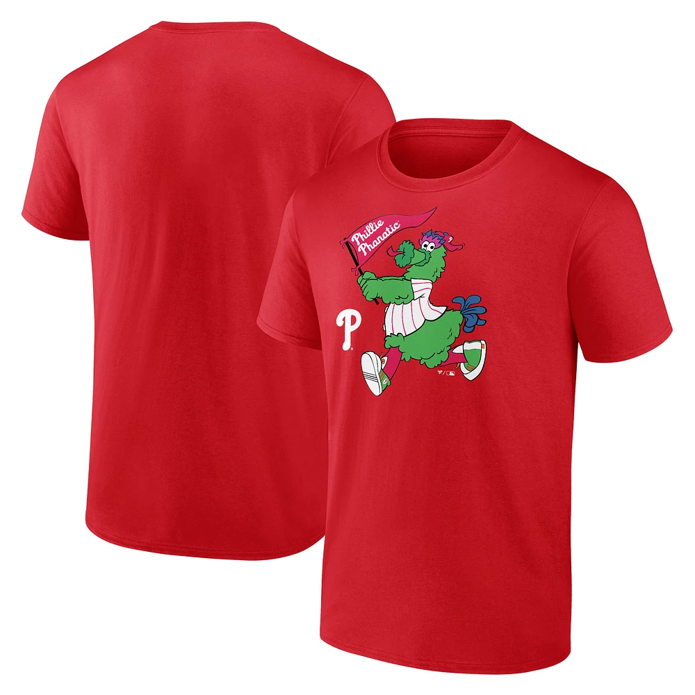 Men's Red Philadelphia Phillies Phanatic T-Shirt
