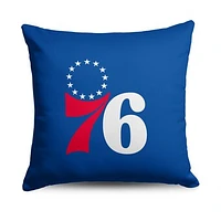 The Northwest Group Philadelphia 76ers 18" x 18" Double Down Throw Pillow