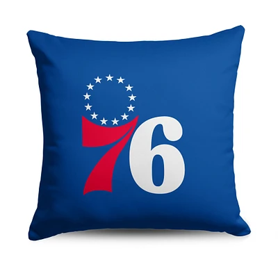 The Northwest Group Philadelphia 76ers 18" x 18" Double Down Throw Pillow