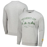 Unisex Imperial Heather Gray 2024 Presidents Cup Pullover Sweatshirt