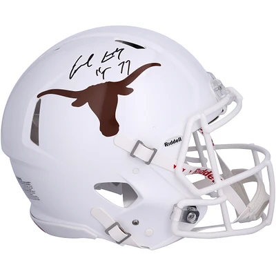 Earl Campbell Texas Longhorns Autographed Riddell Speed Authentic Helmet with "HT 77" Inscription