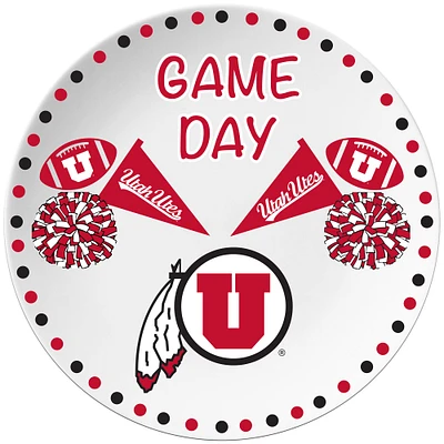 Utah Utes Game Day Plate