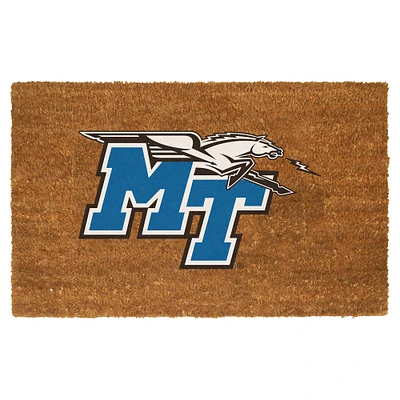 MTSU Blue Raiders 20" x 30" Logo Door Mat