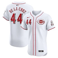 Men's Nike Elly De La Cruz White Cincinnati Reds Home Elite Player Jersey