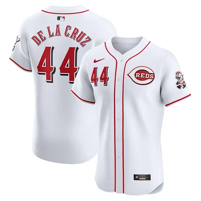 Men's Nike Elly De La Cruz White Cincinnati Reds Home Elite Player Jersey