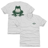 Men's 500 Level Heather Gray Boston Common Golf TGL Team Premium Tri-Blend T-Shirt