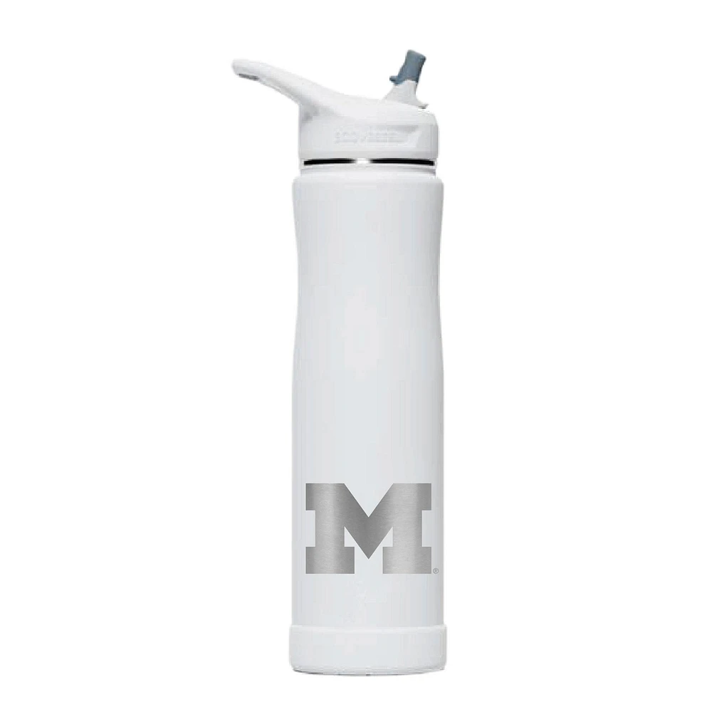 White Michigan Wolverines 24oz. Ecovessel Summit Stainless Steel Bottle