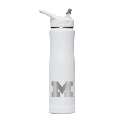 White Michigan Wolverines 24oz. Ecovessel Summit Stainless Steel Bottle