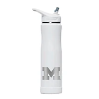 White Michigan Wolverines 24oz. Ecovessel Summit Stainless Steel Bottle