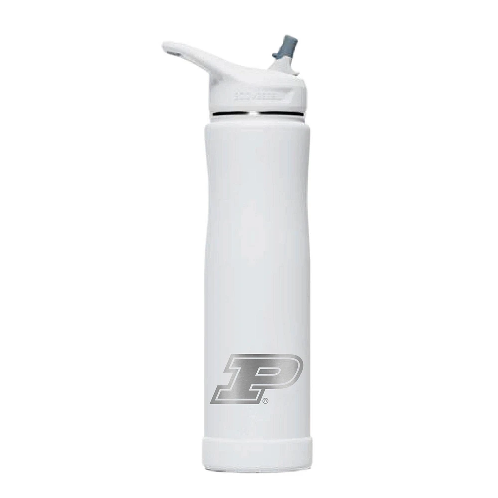 White Purdue Boilermakers 24oz. Ecovessel Summit Stainless Steel Bottle