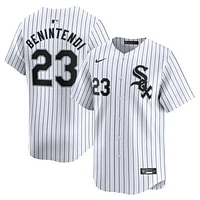 Men's Nike Andrew Benintendi White Chicago Sox Road Limited Player Jersey