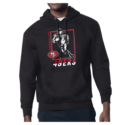 Men's Starter San Francisco 49ers Player Grid Pullover Hoodie