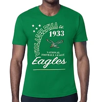 Men's Starter Kelly Green Philadelphia Eagles Arch City Retro Logo T-Shirt