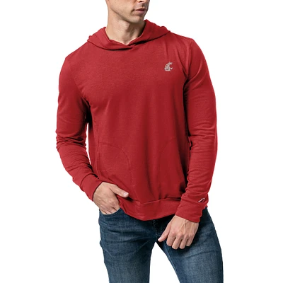 Men's League Collegiate Wear Crimson Washington State Cougars All-Day Pullover Hoodie