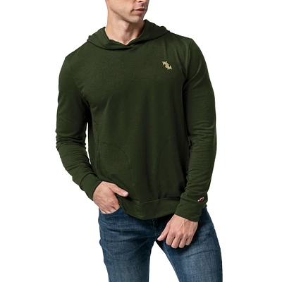 Men's League Collegiate Wear Green William & Mary Tribe All-Day Pullover Hoodie