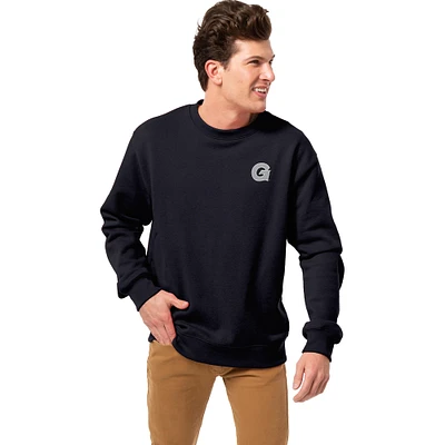 Men's League Collegiate Wear Navy Georgetown Hoyas Essentials 2.0 Fleece Pullover Sweatshirt