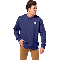 Men's League Collegiate Wear Royal Kentucky Wildcats Essentials 2.0 Fleece Pullover Sweatshirt