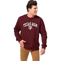 Men's League Collegiate Wear Maroon Texas A&M Aggies Essentials 2.0 Fleece Pullover Sweatshirt