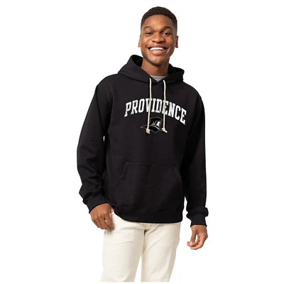 Men's League Collegiate Wear Black Providence Friars Essentials 2.0 Fleece Pullover Hoodie
