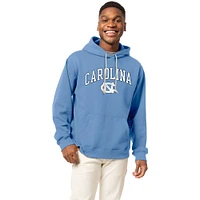 Men's League Collegiate Wear Carolina Blue North Tar Heels Essentials 2.0 Fleece Pullover Hoodie