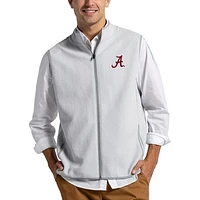 Men's League Collegiate Wear Gray Alabama Crimson Tide Summit Full-Zip Vest