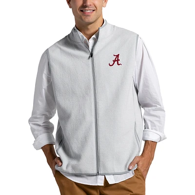 Men's League Collegiate Wear Gray Alabama Crimson Tide Summit Full-Zip Vest