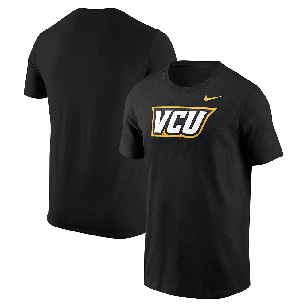 Men's Nike  Black VCU Rams Primary Logo T-Shirt