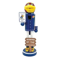 Kansas Jayhawks 12" Beware Nutcracker