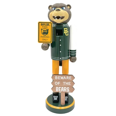 Baylor Bears 12" Beware Nutcracker