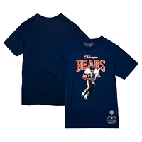 Men's Mitchell & Ness Walter Payton Navy Chicago Bears Sideline Retired Player T-Shirt