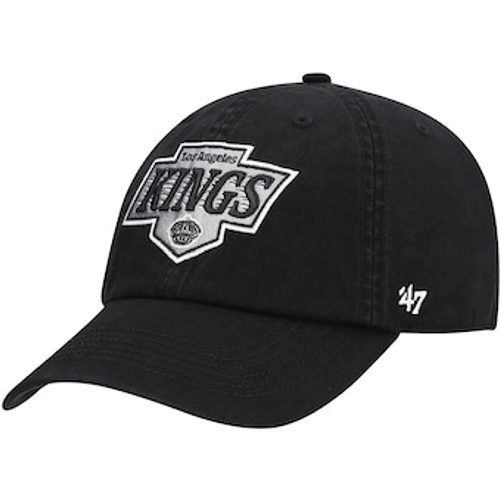 Men's '47 Black Los Angeles Kings Classic Franchise Fitted Hat