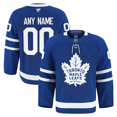 Men's Fanatics Royal Toronto Maple Leafs Home Authentic Pro Custom Jersey