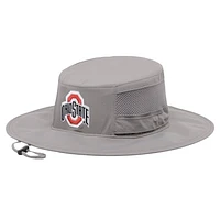 Men's Columbia  Gray Ohio State Buckeyes Bora Bora III Omni-Shade Booney Hat