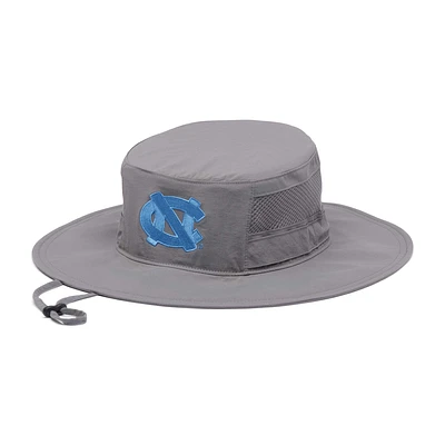 Men's Columbia  Gray North Carolina Tar Heels Bora Bora III Omni-Shade Booney Hat