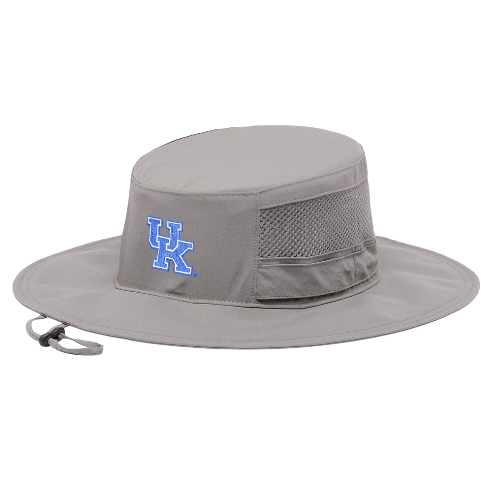 Men's Columbia  Gray Kentucky Wildcats Bora Bora III Omni-Shade Booney Hat