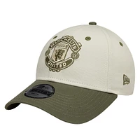 Youth New Era  Tan Manchester United Contrast 9FORTY Adjustable Hat