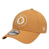 Men's New Era Tan Chelsea Seasonal 9FORTY Adjustable Hat