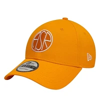 Men's New Era Orange AS Roma Seasonal 9FORTY Adjustable Hat