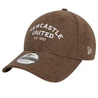 Men's New Era Brown Newcastle United Terry Cloth Adjustable 9FORTY Hat