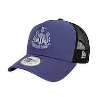 Men's New Era Blue Newcastle United Trucker Adjustable Hat